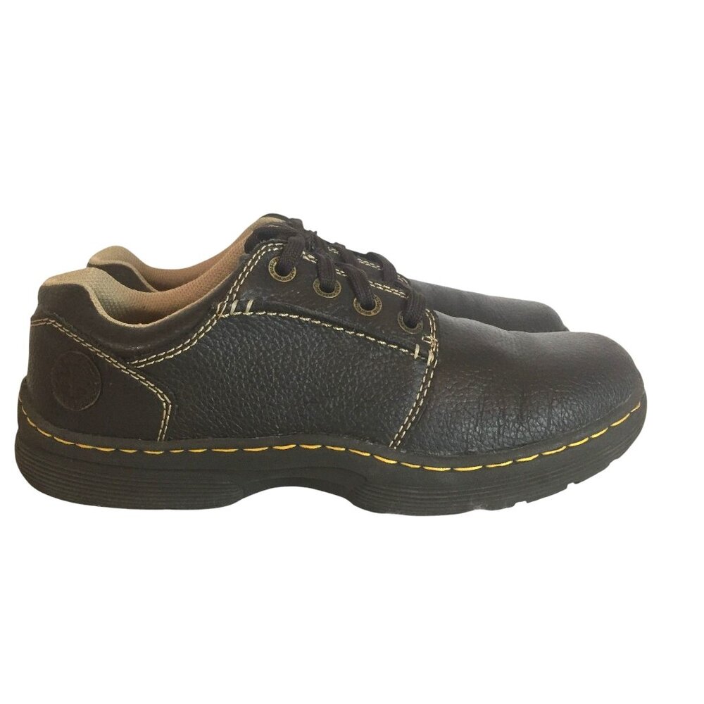 Dr. Martens Rockland Mens 9/42 Brown Leather Derby Lace Up Shoes